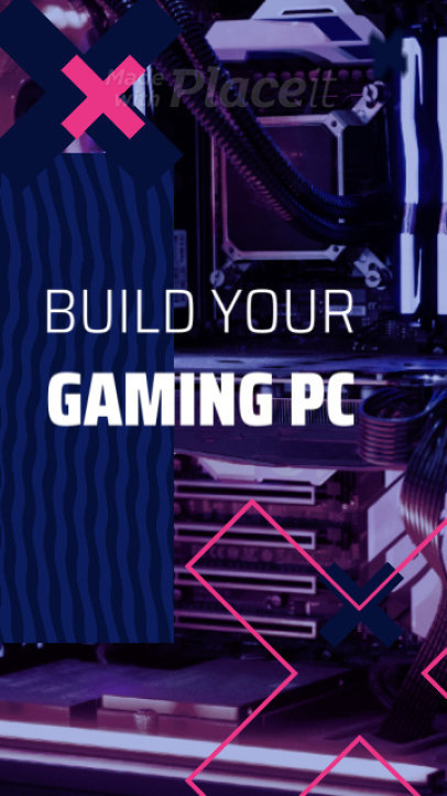 Instagram Story Video Generator with a PC Gaming Theme