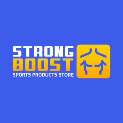 Store Logo Creator with a Fitness-Themed Graphic