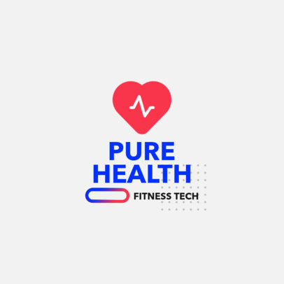 Logo Maker for a Fitness Tech Brand