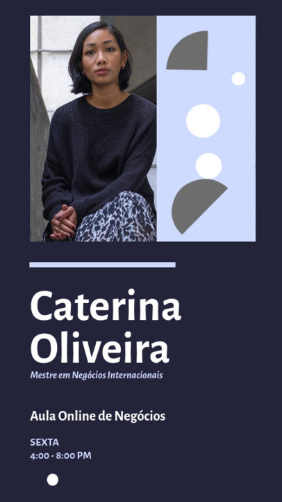 Instagram Story Creator for an International Business Masterclass 3846b-el1