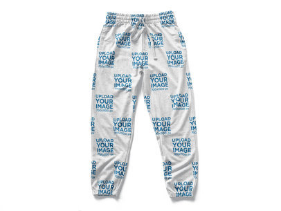Sweatpants Mockup Lying on a Flat Surface a15490