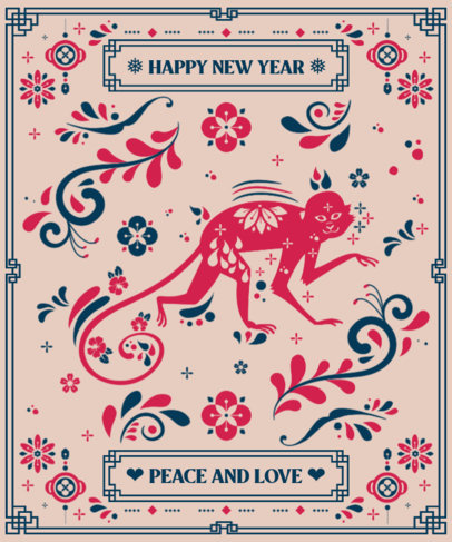 T-Shirt Design Maker to Celebrate the Chinese New Year