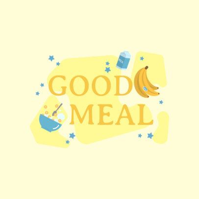 Logo Template With a Healthy Food Theme and Modern Fonts 