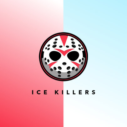 Gaming Logo Maker Featuring a Horror Character Symbol 4324h