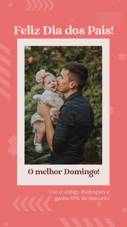 Instagram Story Generator for a Father's Day Special Discount 