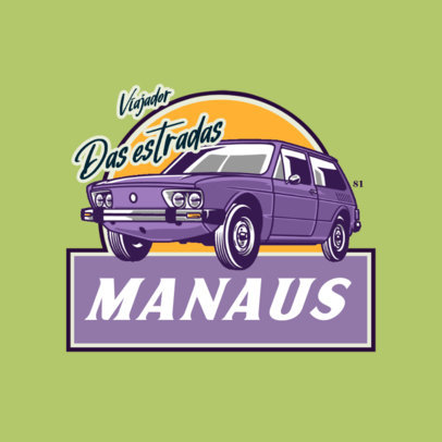 Online Logo Maker for a Vintage Cars Club