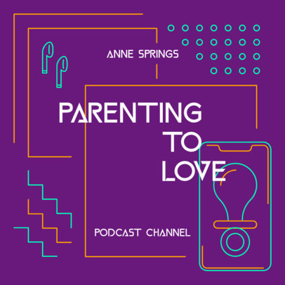 Podcast Cover Maker for Parenting-Themed Shows