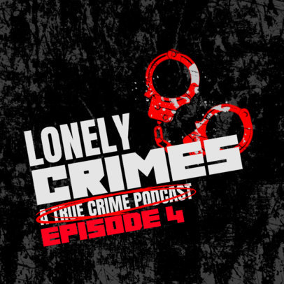 Podcast Cover Maker for True Crime Shows 4357