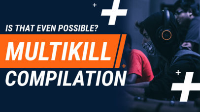 YouTube Thumbnail Maker with a Gaming Theme and Bold Graphics