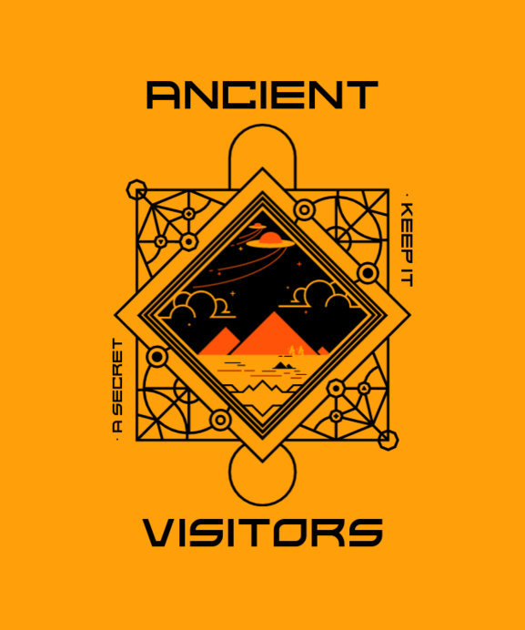 Placeit - T-Shirt Design Template for UFO Day Featuring Alien-Themed ...