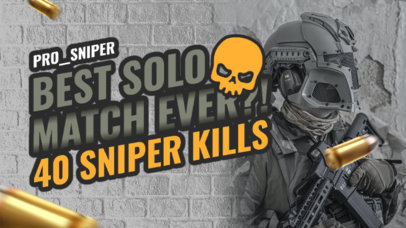 Battle Royale-Themed YouTube Thumbnail Maker for Gaming Channels