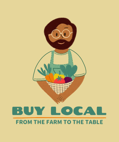 Illustrated T-Shirt Design Generator to Support Local Producers 3700d