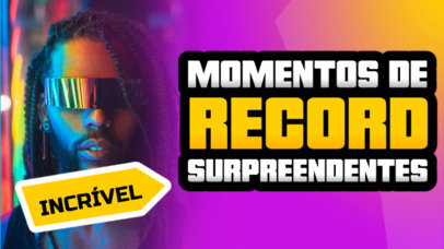 YouTube Thumbnail Design Generator Featuring Bold Fonts and a Vibrant Color Background 3953e-el1