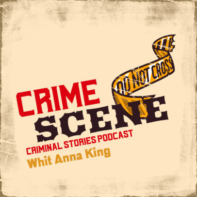 Podcast Cover Design Maker for Mystery and Detective Shows 4357o