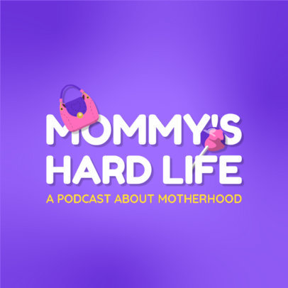 Logo Generator for a Podcast About Motherhood