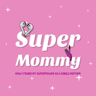 Parenting Podcast Logo Generator with Icons