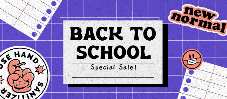 Facebook Cover Design Template with a Back to School Theme