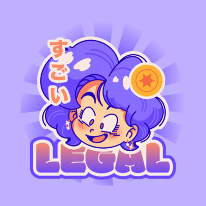 Gaming Logo Maker with Characters Inspired by Dragon Ball