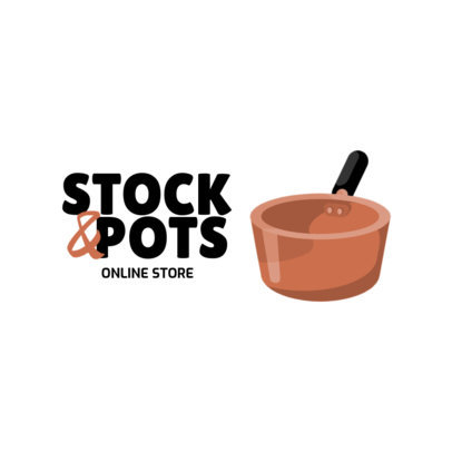Logo Maker for an Online Store with Kitchenware Graphics
