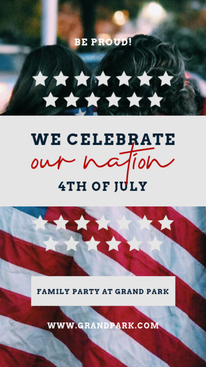 Instagram Story Design Creator to Celebrate the 4th of July