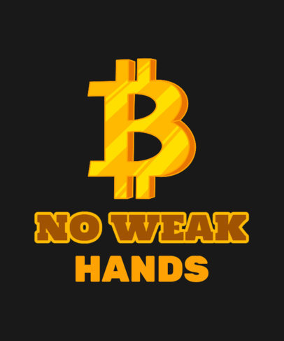 T-Shirt Design Maker With a Cryptocurrency Theme 