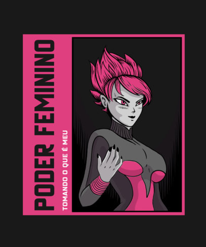 Dragon Ball-Inspired T-Shirt Design Generator with a Cool Character 4383h