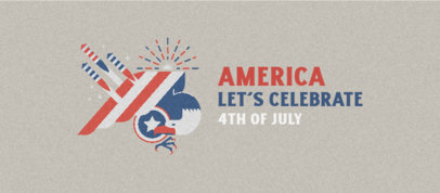 Facebook Cover Maker Featuring 4th of July Celebratory Quotes 3755