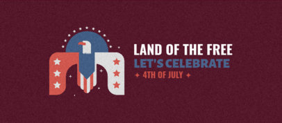 Facebook Cover Generator Featuring an American Eagle for 4th of July 3755b