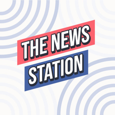 Podcast Cover Template for News and Politics Analysis 4400