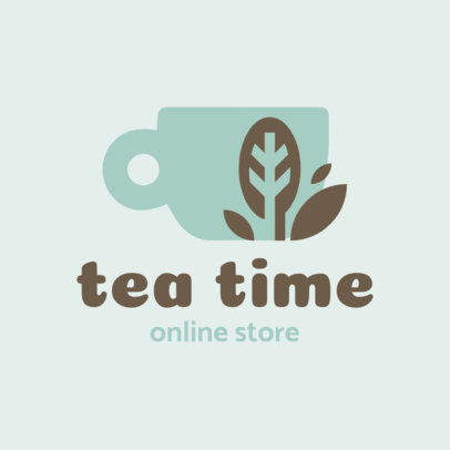 Logo Generator for a Tea-Related Online Store