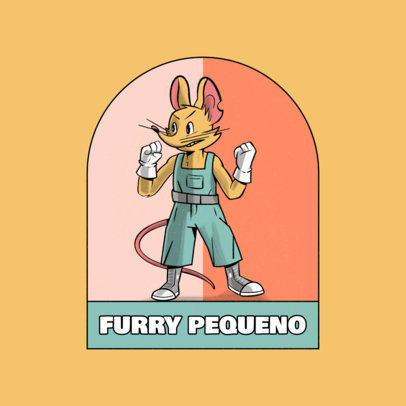 Online Logo Maker Featuring Furry Characters