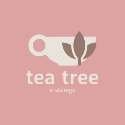 Minimalistic Logo Generator for an Online Tea Shop