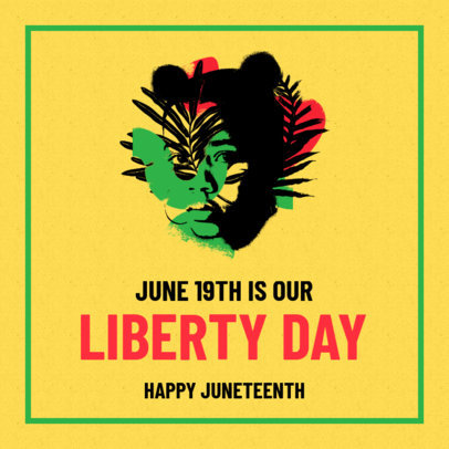 Instagram Post Generator to Celebrate Juneteenth 3773b