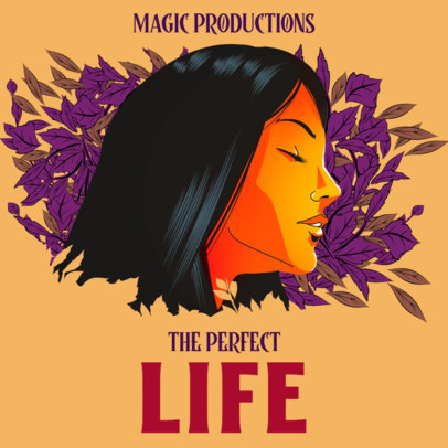 Podcast Cover Generator for a Fiction Audiobook Production 3750c