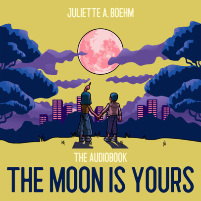 Podcast Cover Maker for an Audiobook for Young Adults 3750f