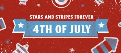 4th of July Themed Facebook Cover Generator With a Patriotic Message 3754d