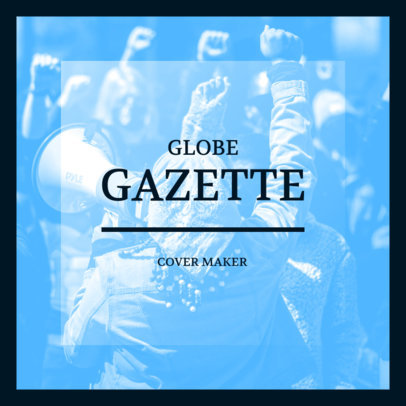 Daily News Podcast Cover Design Template 