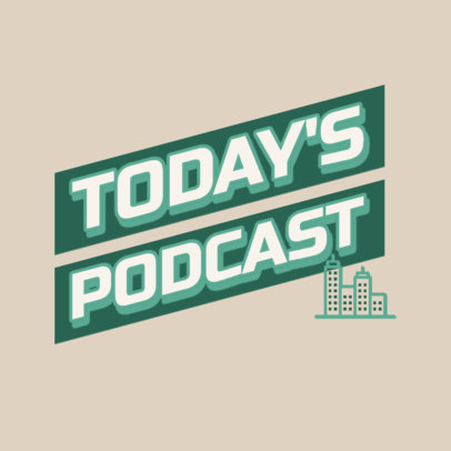 Podcast Cover Creator for Daily News Analysis 4400c