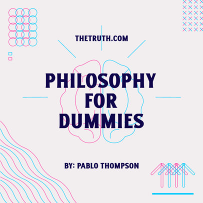 Philosophy Podcast Cover Template 