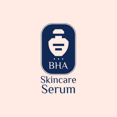 Logo Maker for Beauty Products with Minimalistic Badges