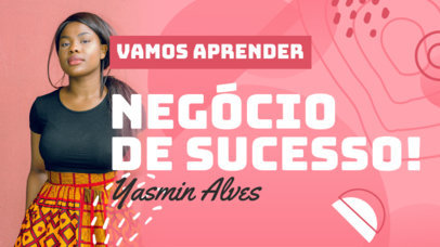 YouTube Thumbnail Template for Business-Themed Videos 