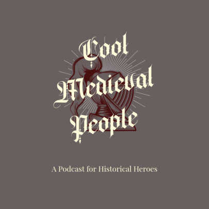 Cover Design Template for a History Podcast