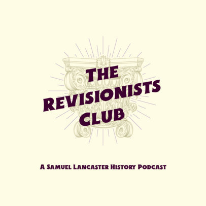 History-Themed Podcast Cover Design Generator