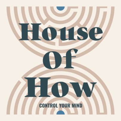 Podcast Cover Creator for a Philosophy-Themed Show