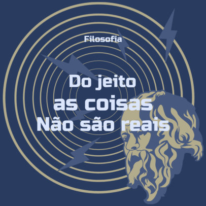 Cover Maker for a Philosophy Podcast Episode 