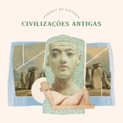 History Cover Generator for an Ancient Civilizations Episode 4411p