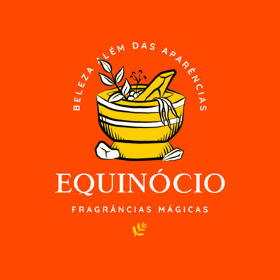 Esoteric Logo Template for Natural and Organic Perfume Brands 