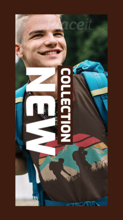 Instagram Story Video Template for a Clothing Brand's New Season Collection