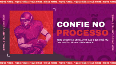 Football-Themed YouTube Thumbnail Generator for a Sports Channel 