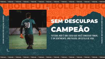 YouTube Thumbnail Design Maker for Soccer Enthusiasts 